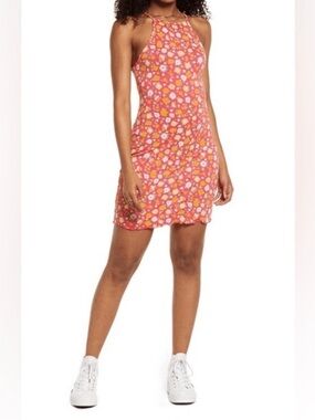 BP PRINT KNIT MINIDRESS